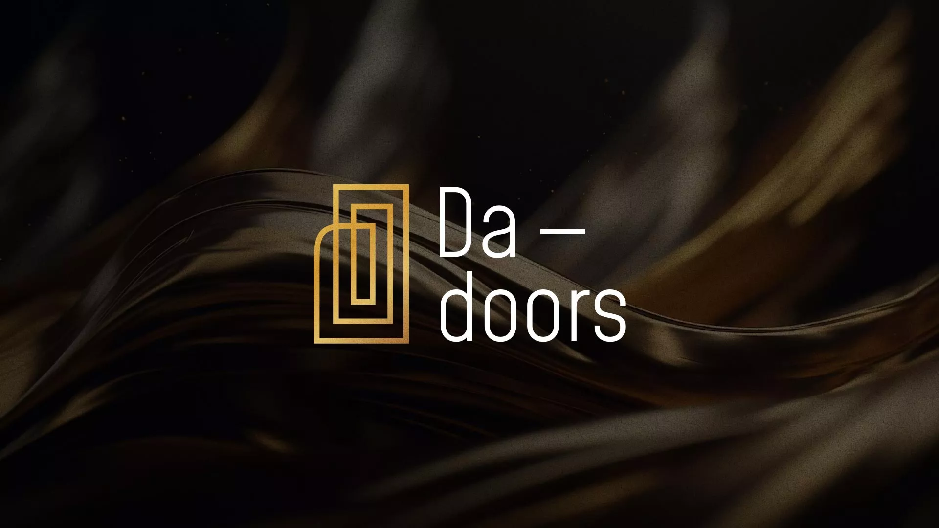 Разработка логотипа для компании «DA-DOORS» в Томмоте